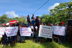 Masyarakat 3 Desa Tolak Alih Fungsi Lahan, Pembangunan KDMP Desa Garut Dihentikan Sementara