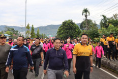 Meriahkan Hari Bhayangkara ke-79, Polres Gelar Jalan Santai dan Beragam Lomba