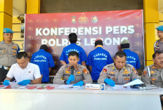 Operasi Antik Nala 2025, 4 Tersangka Sabu Diamankan
