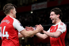 Arsenal Vs Brighton: Menang 2-1, The Gunners Kembali ke Pucuk
