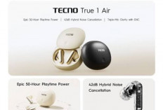 Tecno True 1 Air dan Buds 4 Resmi Hadir di Indonesia, Harga 100 Ribuan