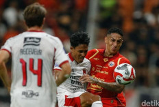 Hasil Super League: Persija Imbang dengan Bali United 1-1