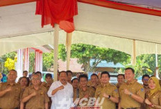 Bupati dan Wabup Kompak Hadiri Rakorcam di Kecamatan Tanjung Agung Paliak Bengkulu Utara