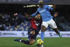 Napoli Vs Cagliari: Osimhen Gemilang, Il Partenopei Menang 2-1