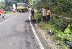 Tabrak Truk Batu Bara, Pengendara Motor Tewas