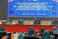 Ketua TP PKK Buka Pelatihan Kesekretariatan