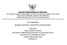 Inilah Pengumuman Kelulusan PPPK Tahap 2, Nilai Diranking, Teratas Kode L