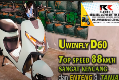Uwinfly D60: Upgrade ECU untuk Top Speed 88 km/j dan Tangguh di Tanjakan