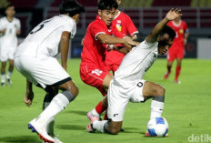 Hasil Indonesia Vs Laos di Kualifikasi Piala Asia U-23: Garuda Tertahan 0-0