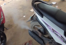 Motor Matic Milikmu Keluar Asap Putih? Begini Cara Mengatasinya