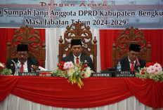 Pelantikan 30 DPRD Bengkulu Utara Periode 2025-2029, Khidmat  