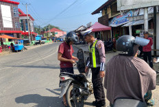 Hari Pertama Operasi Patuh Nala 2024 di Lebong, Puluhan Pelanggar Ditilang 