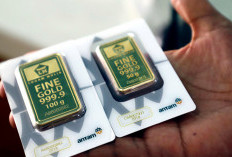 Harga Emas Antam Selasa Pagi Stabil, Buyback Turun