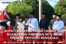 Kafilah MTQ se-Provinsi Bengkulu Mulai Berdatangan di Masjid Baitul Makmur