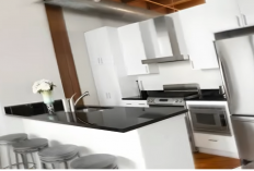 MEWAH GAK HARUS MAHAL! Ide Desain Meja Dapur Granit 60x60 Motif Marmer Aesthetic