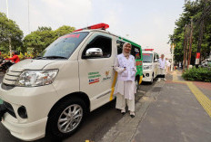 Alhamdulillah, Rumah Sehat BAZNAS Terima Bantuan 8 Mobil Ambulans