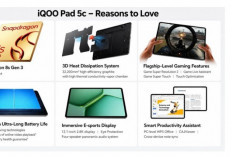 iQoo Pad 5c: Tablet 144 Hz dengan Baterai 10.000 mAh Ini Menggoda Gamer