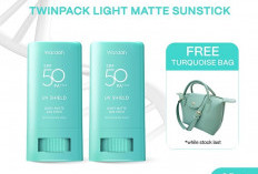  Wardah UV Shield Light Matte Sun Stick Cegah Kulit Kusam Siang Hari