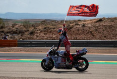 Hasil MotoGP Aragon 2024: Marc Marquez Dominan, Bagnaia-Alex Tabrakan