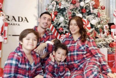 Jessica Iskandar Bahagia Rayakan Natal Bersama Anggota Keluarga Baru