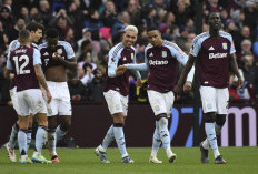 Aston Villa Vs Man City: The Citizens Kalah 1-2