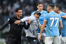 Lazio Vs Napoli Diwarnai 3 Kartu Merah, Partenopei Menang 2-0