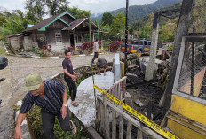 Kebakaran Kantor Balai Desa Sebelat Ulu Ludes Tak Bersisa