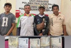 Lakukan Pungli di Parkiran Pasar Tanjung Raja, 4 Orang Ini Diamankan