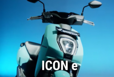 Honda ICON e: Motor Listrik Praktis dengan Baterai yang Bisa Dicas di Rumah