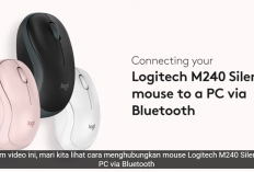 Menghubungkan Logitech M240 Silent Bluetooth Mouse ke PC