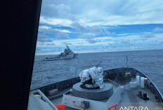 Bakamla Kembali Usir Kapal China yang Masuk Laut Natuna Utara