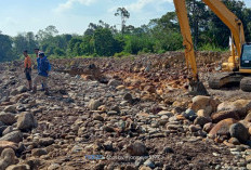 Antisipasi Banjir, Pemkab Lebong dan PGE Normalisasi Dam Sabo