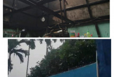 Astaga! 2 Unit Atap Rumah Warga Lebong Rusak Diterjang Puting Beliung, Termasuk Rumah Camat  