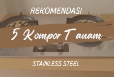 Rekomendasi 5 Merk Kompor Tanam Stainless Steel