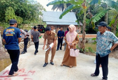 Tim Monev Cek Dana Desa Suka Bumi, Pembangunan Rabat Beton dan Irigasi Sesuai Rencana