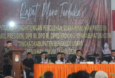 GOR Syahri Romli Lokasi Pleno Terbuka Pemilu Bengkulu Utara 