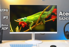 Monitor Rp1 Jutaan Kini Bisa 120Hz, Acer SA243Y Tawarkan Spek Menarik