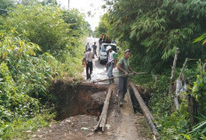 Pembangunan 2 Jembatan Telan Anggaran Rp 700 Juta 