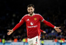 Bruno Fernandes Masuk Daftar Elit MU, di Bawah Rooney dan Giggs