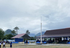 Jelang HUT RI ke 80, Wabup Lebong Instruksikan Perbaikan Tiang Bendera Segera