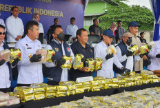 Musnahkan Barbuk di Kampung Boncos, Simbol Komitmen Bea Cukai dan BNN Perangi Narkoba