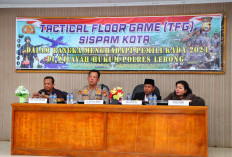 Hadapi Pilkada 2024, Polres Lebong Gelar Tactical Floor Game