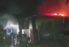 Rumah Warga Kelurahan Tes Lebong Ludes Dilalap Si Jago Merah 