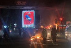 Polisi Dalami Motif Massa Perusuh Bakar Pos Polisi di Cikapayang Bandung