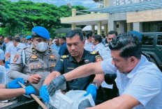 Ini Komitmen Bea Cukai Perang Lawan Narkoba, Hadiri Pemusnahan Barbuk di Polda Aceh
