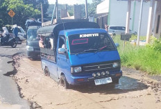 Jalan Provinsi di Lebong Selatan Rusak Parah, Warga Khawatir Timbulkan Korban Jiwa