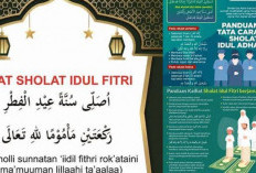 Tata Cara Sholat Idul Fitri Lengkap Dengan Bacaan Niat