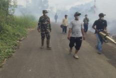 Temuan Satu Kasus DBD di Desa Suka Sari, Puskesmas Kutai Donok Lakukan Fogging