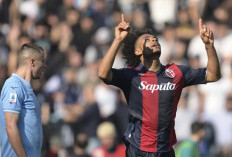 Hasil Liga Italia: Lazio Ditumbangkan Bologna 1-2