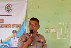 Kapolsek Ingatkan Kades Gunakan Dana Desa Sesuai Aturan